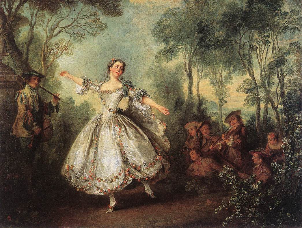 Mademoiselle de Camargo Dancing g